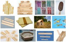 kerajinan dari stik es krim